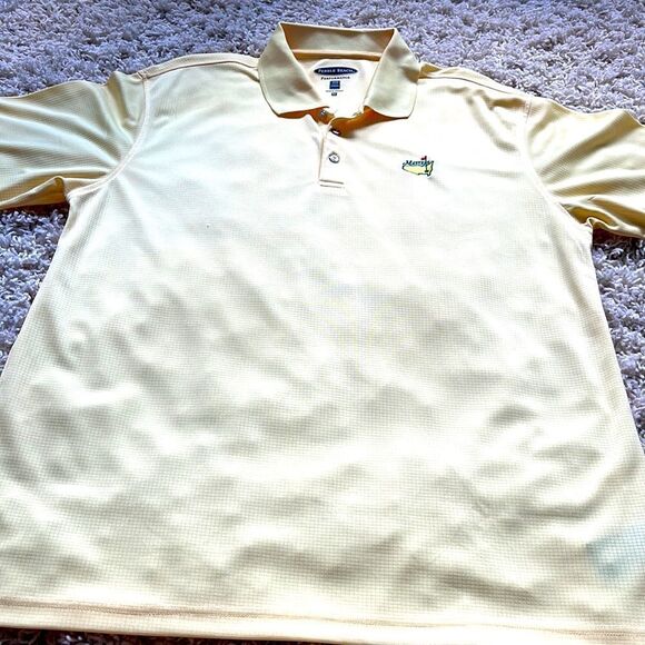 Masters Pebble Beach Mens Performance Polo Shirt XL EUC - Picture 3 of 16